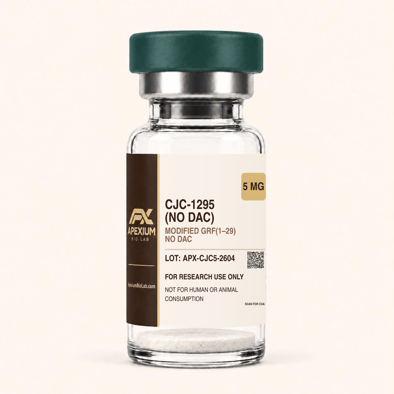 CJC-1295 (no DAC) 5mg vial