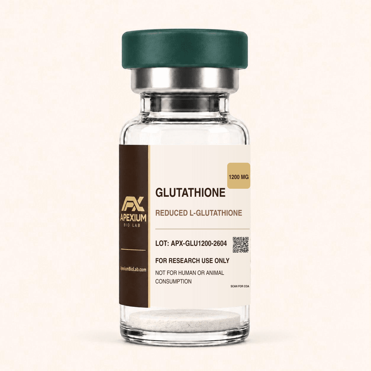 Glutathione 1200mg vial