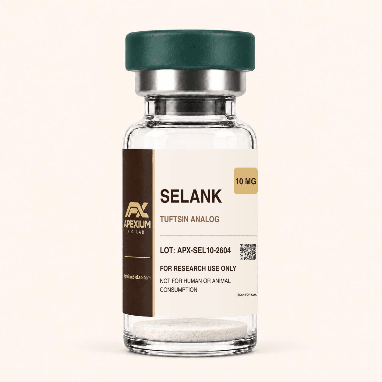 Selank 10mg vial