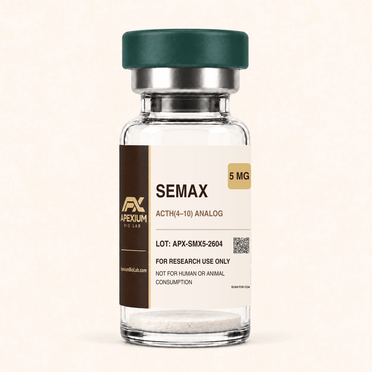 Semax 5mg vial