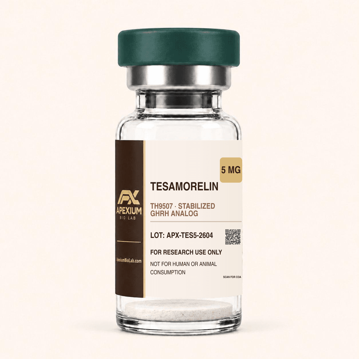 Tesamorelin 5mg vial